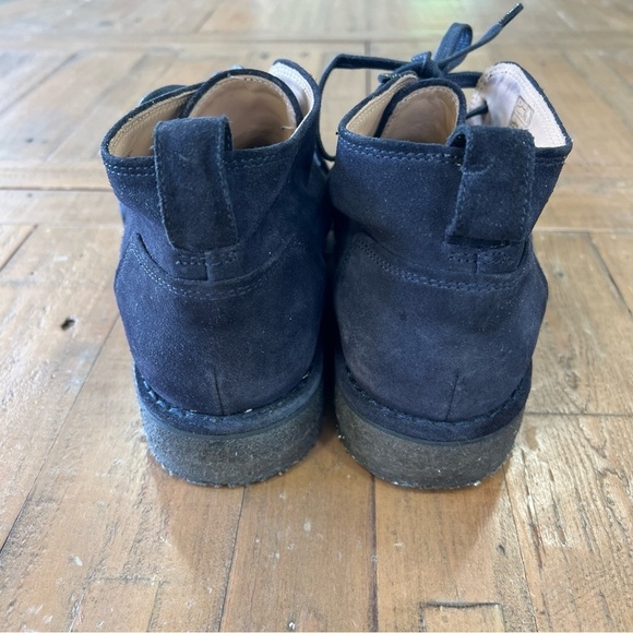 Vince Suede Chukka Boots Men’s 8.5 Blue Ankle Lace Up Preppy Casual Leather main image 7